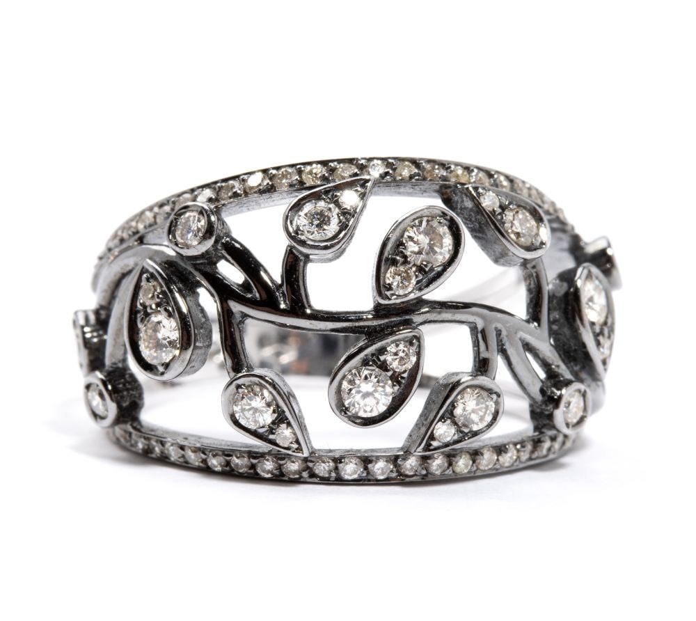 Diamond gold ring - 3