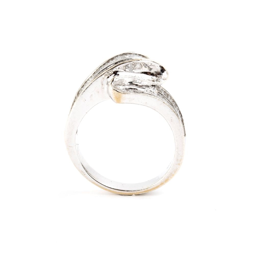 Diamond gold ring - 2