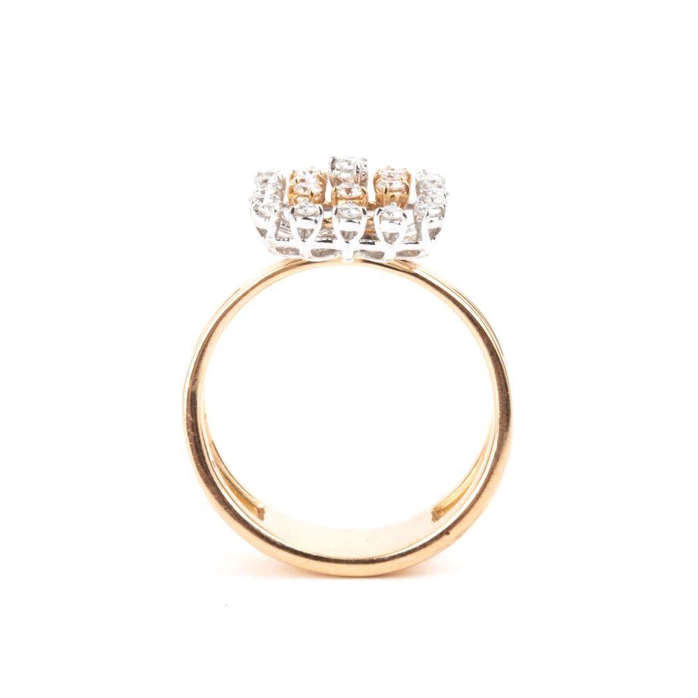 Diamond gold ring - 2