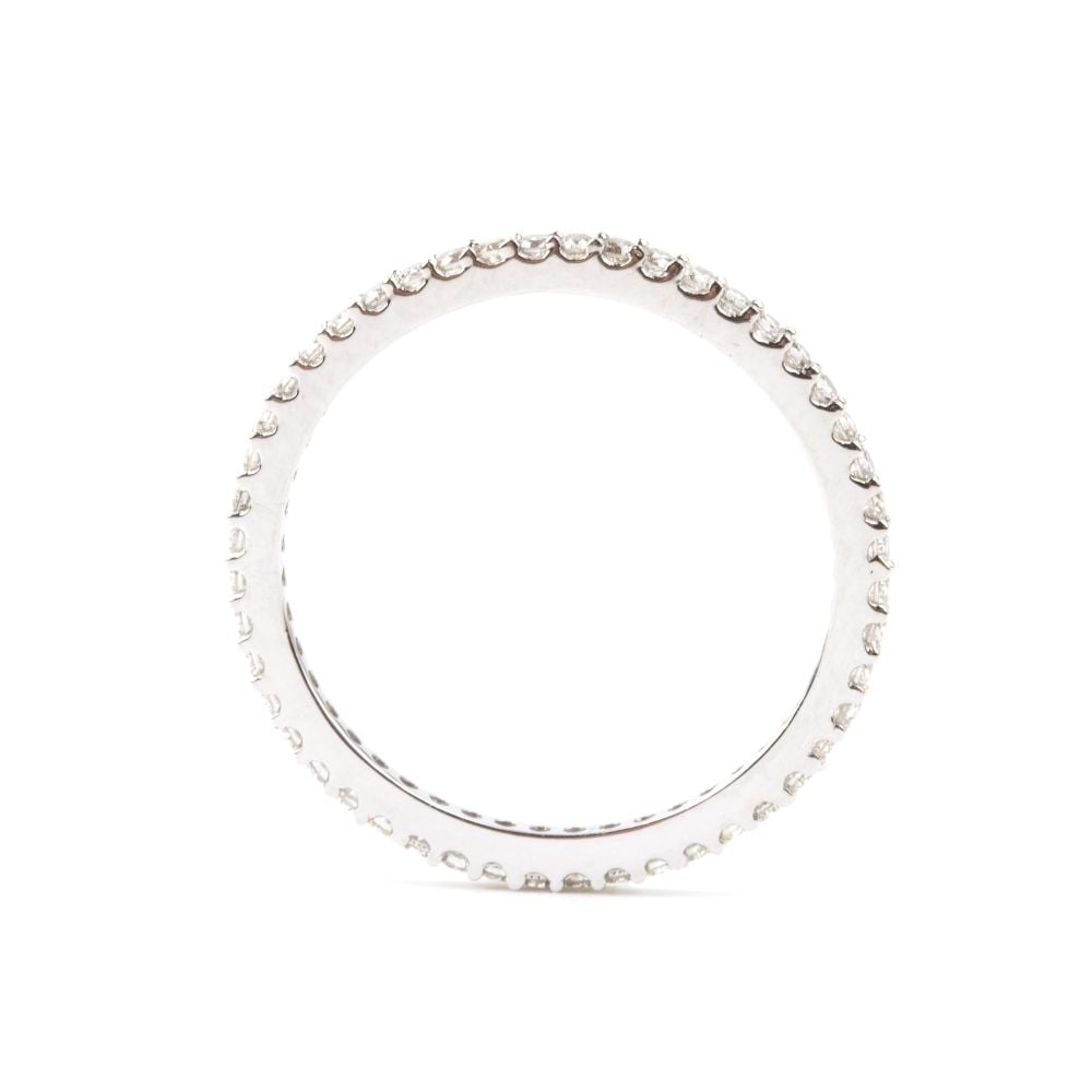 Eternity diamond gold ring - 2