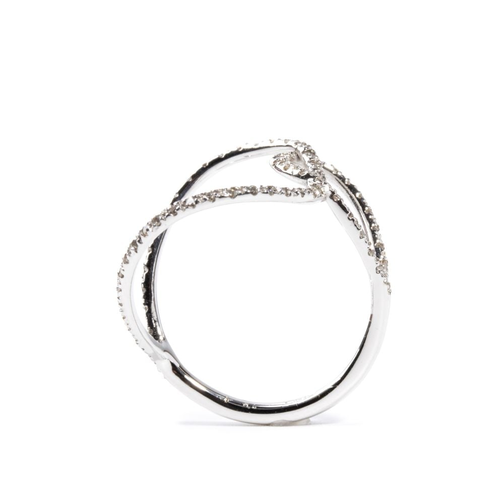 Gold and diamond ring - 2