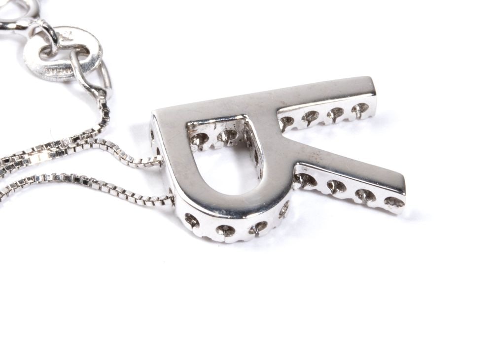Diamond gold pendant - 4