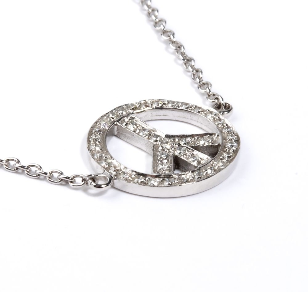 Gold diamond bracelet - 2