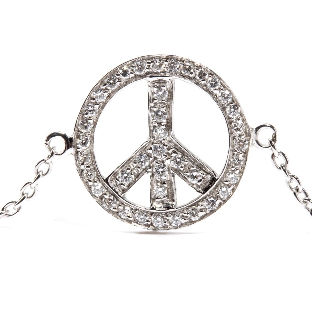 Gold diamond bracelet - 3