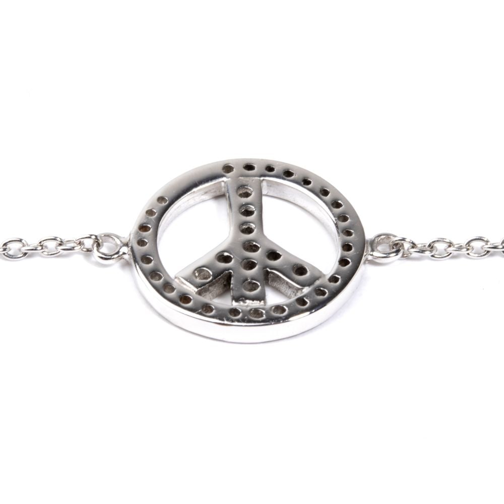 Gold diamond bracelet - 4