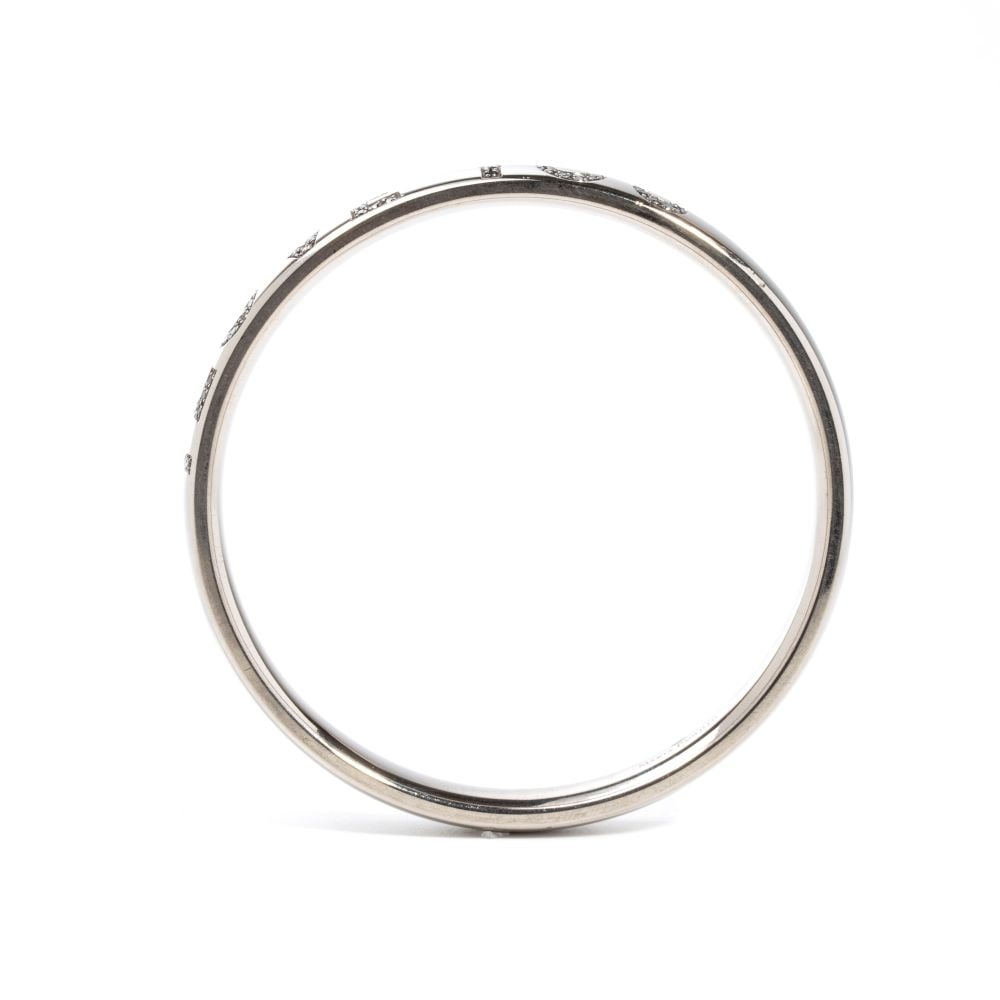 Diamond rigid bracelet - 2
