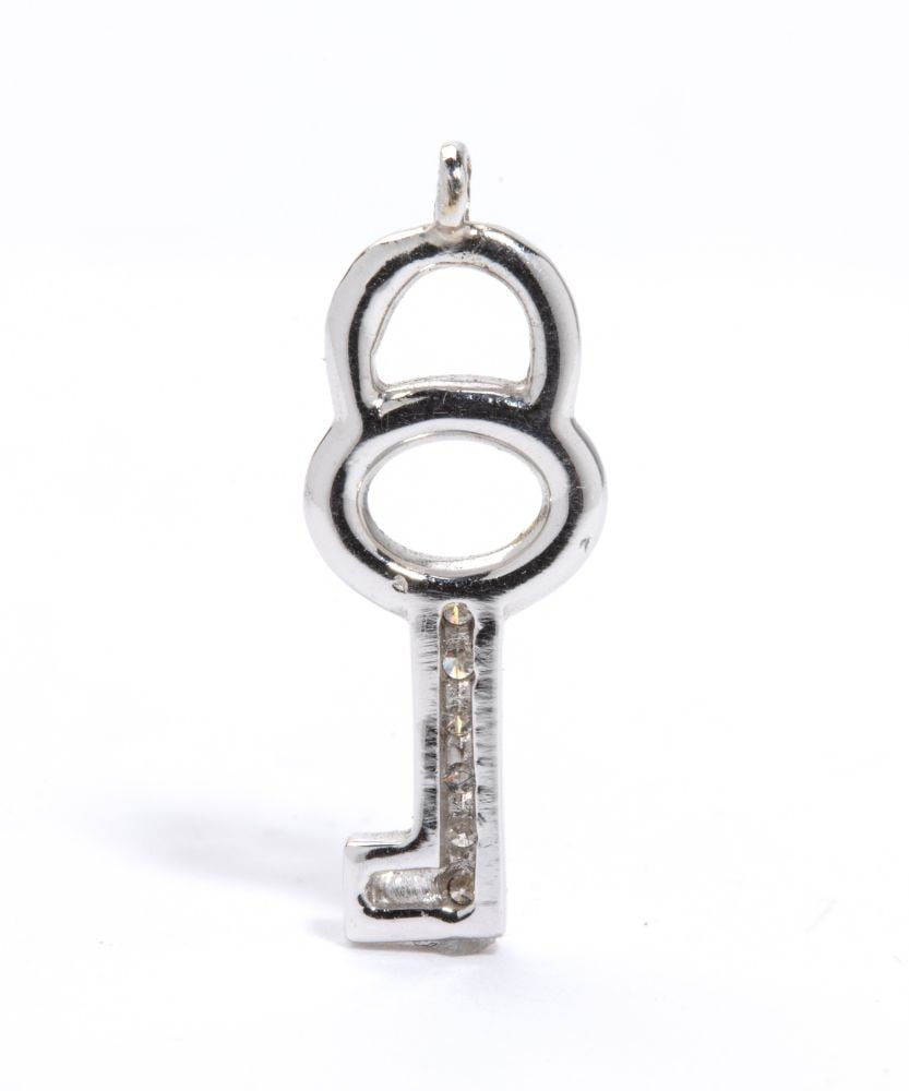 Diamond gold pendant - 2