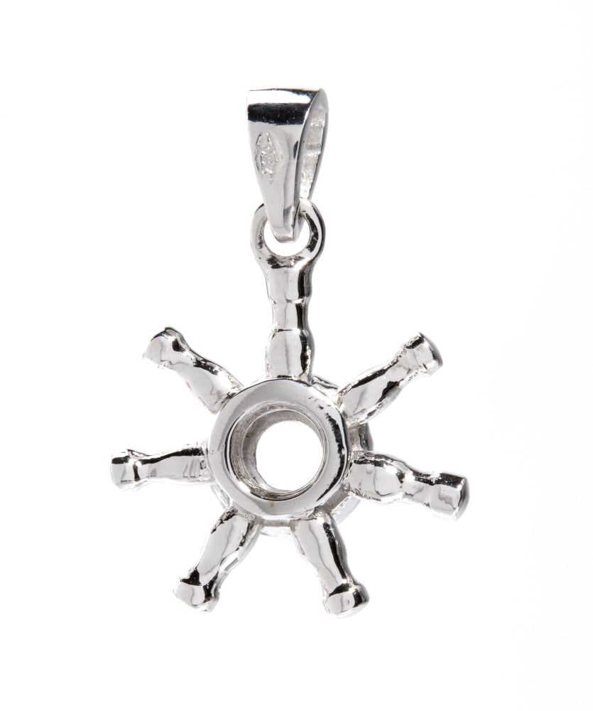 Diamond gold pendant - 3