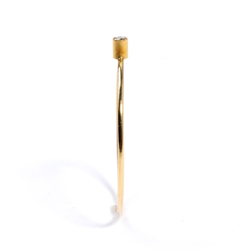 Diamond gold ring - 3