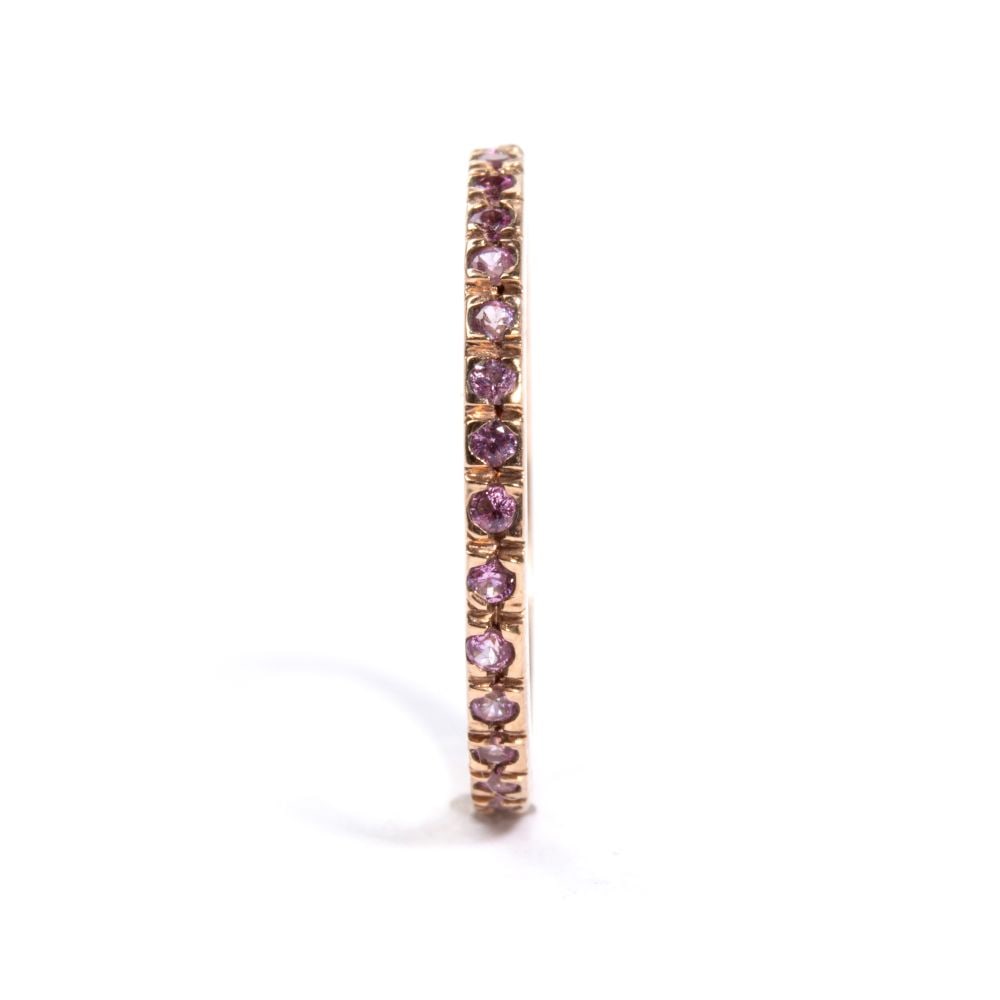 Corundum gold ring - 2