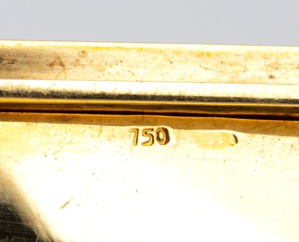 Enameled gold box - 5