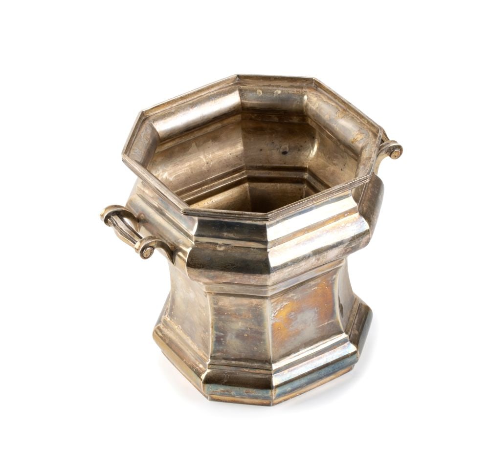 CESA Italian solid silver champagne bucket - 2
