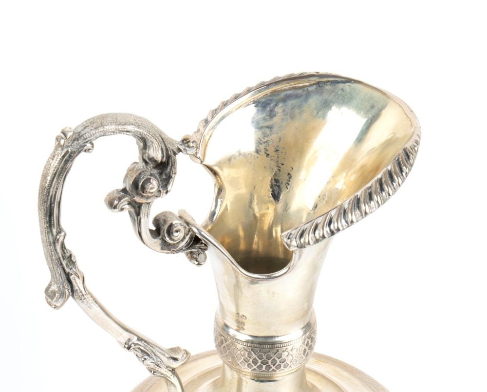 FRATELLI CACCHIONE Italian solid silver jug - 3