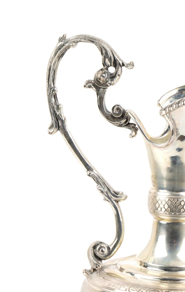 FRATELLI CACCHIONE Italian solid silver jug - 4