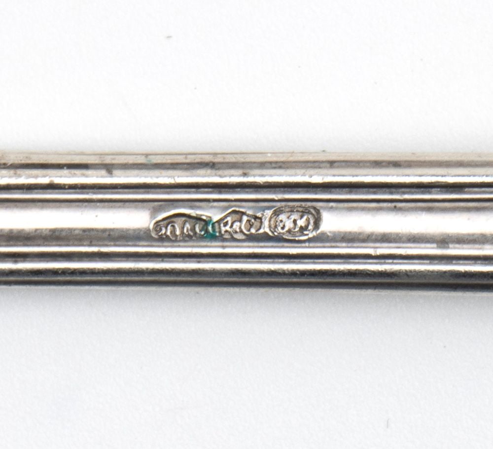 Italian solid silver cheese dish - 5