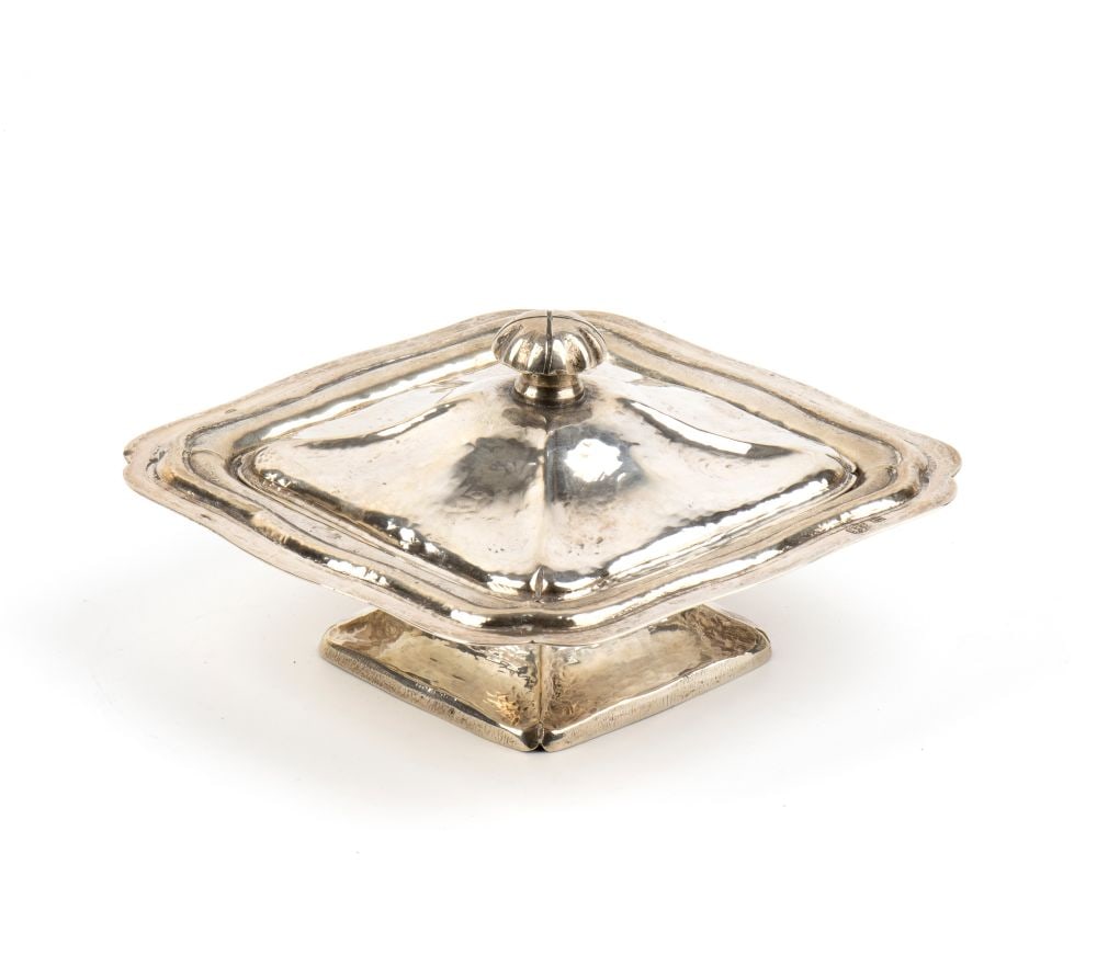 Italian solid silver basket - 2
