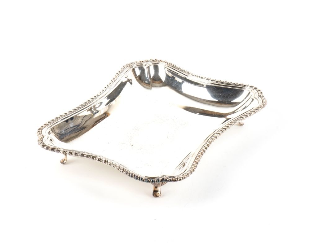 italian solid silver basket - 2