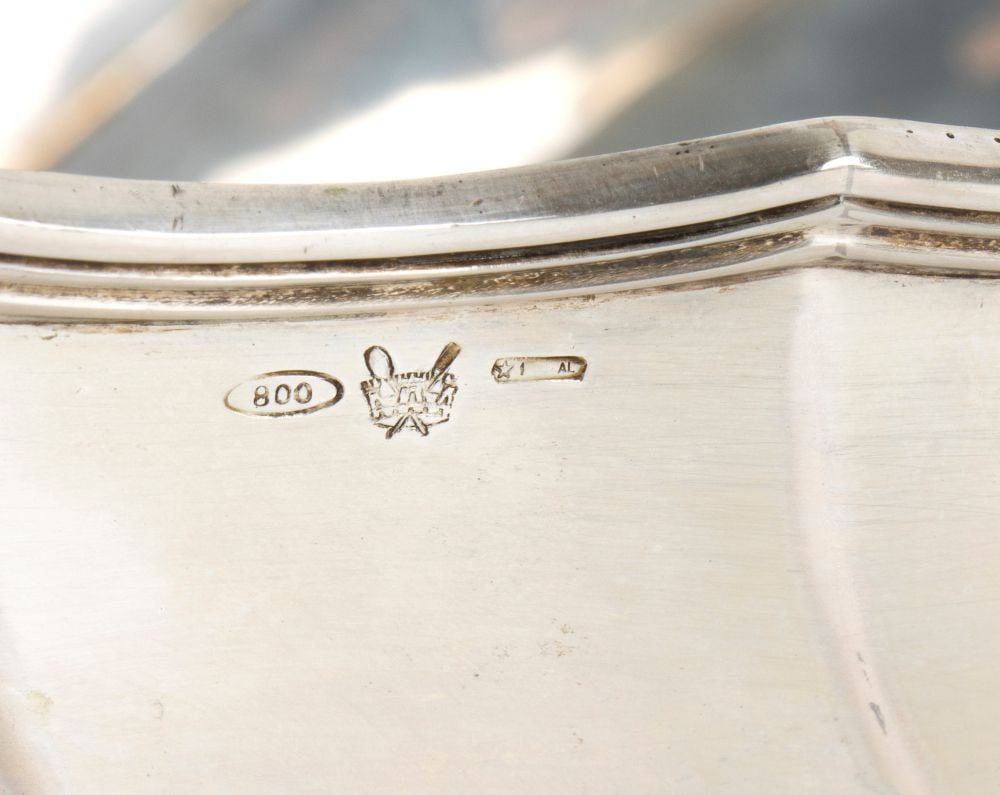 CESA Italian solid silver basket - 3