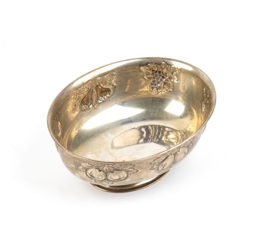 Italian solid silver bowl - 2