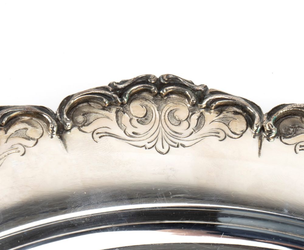 Two italian solid silver dishes - 3