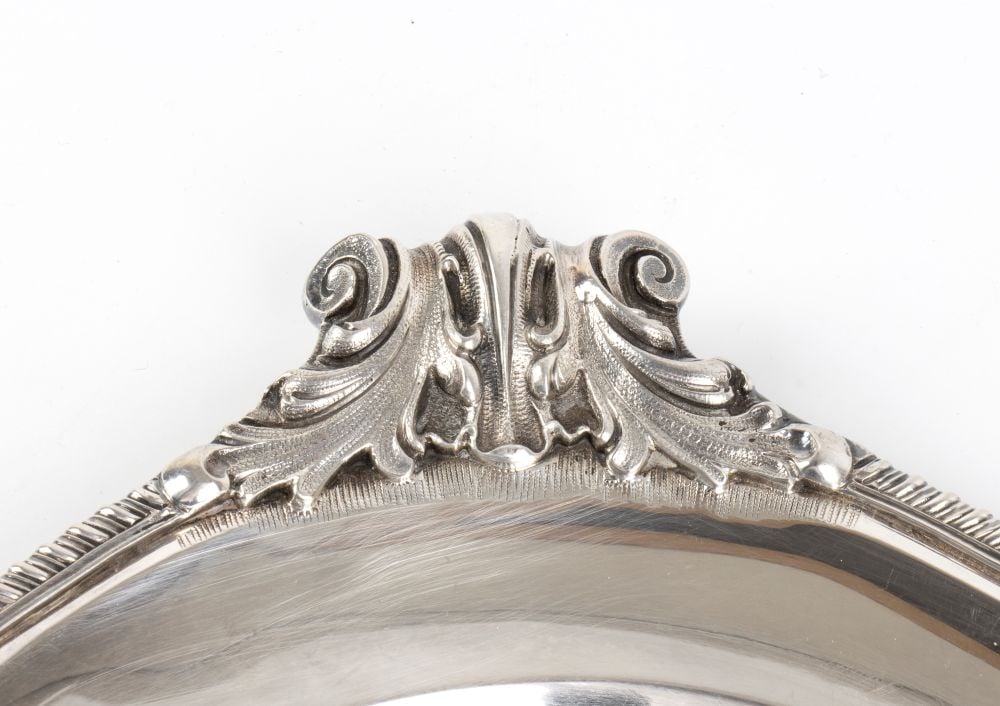 FRATELLI LEONE Italian solid silver dish - 3