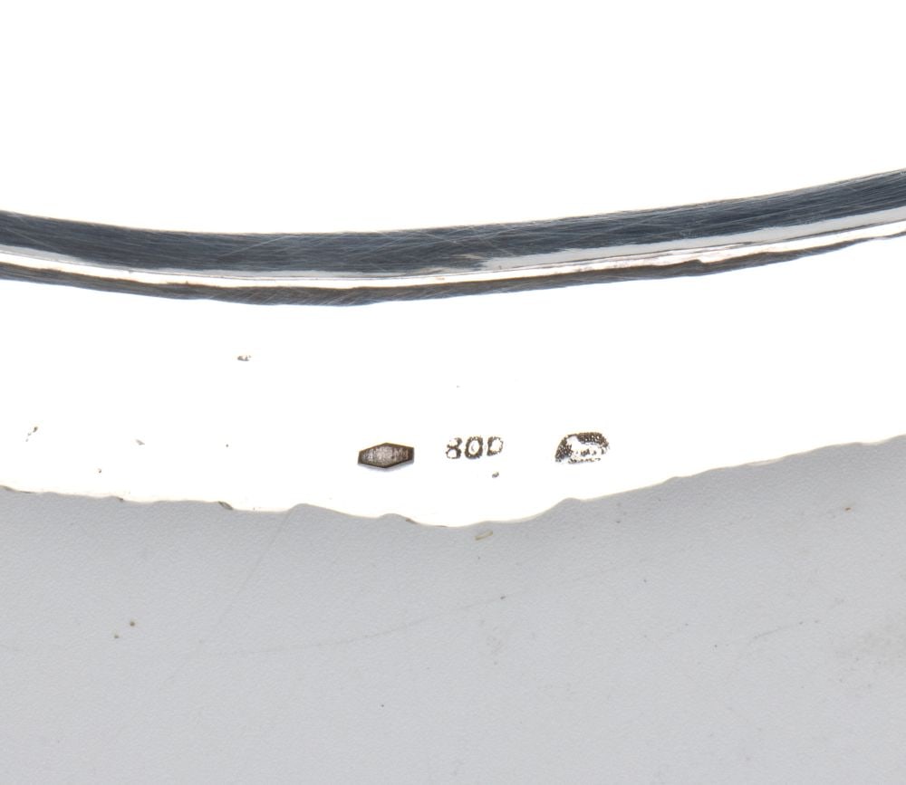 FRATELLI LEONE Italian solid silver dish - 4