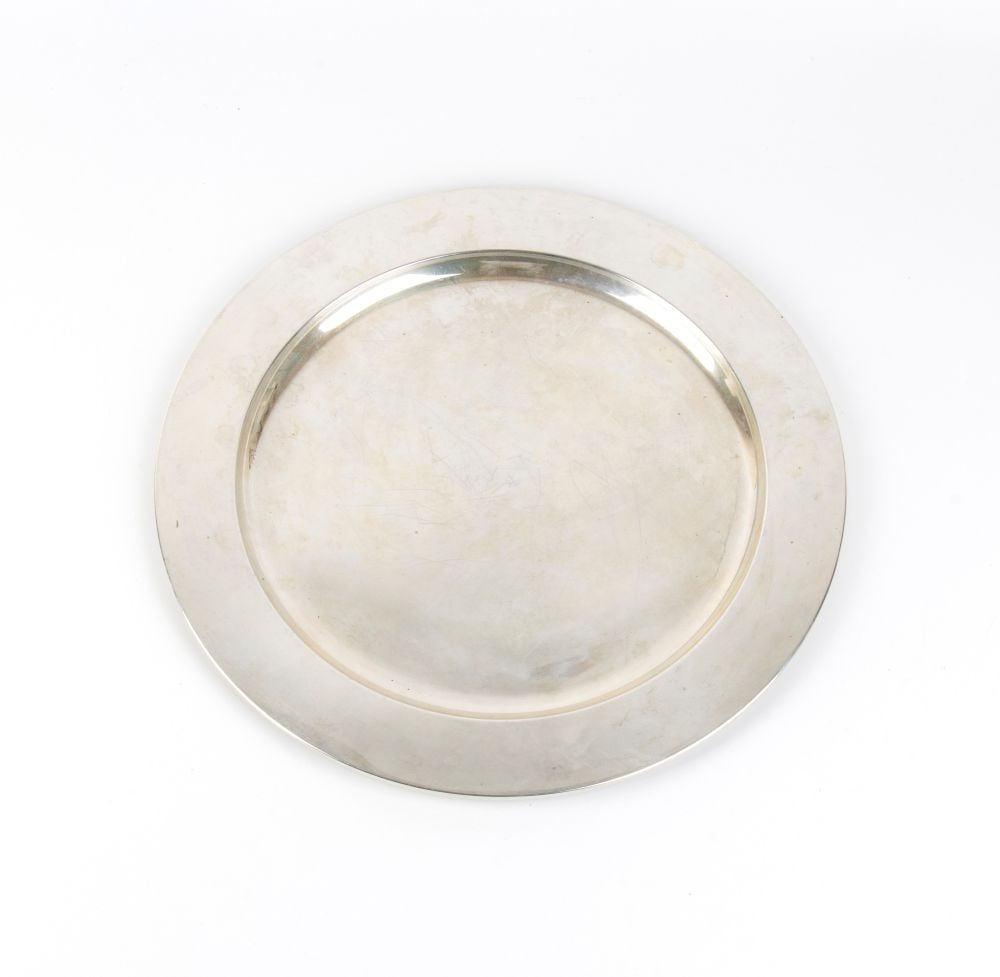 Italian solid silver dish - 2