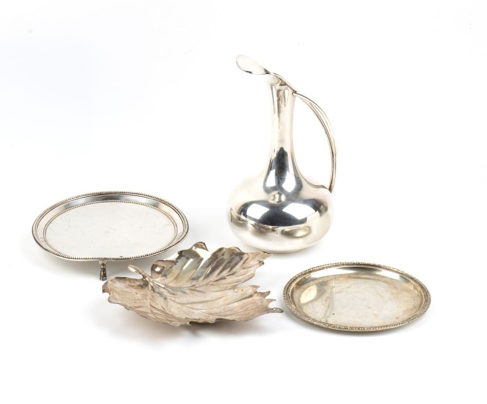 A group of 4 italian solid silver items (1 of 5)