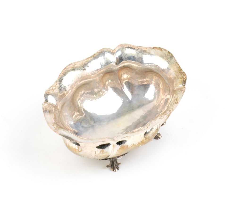 italian solid silver bowl - 2