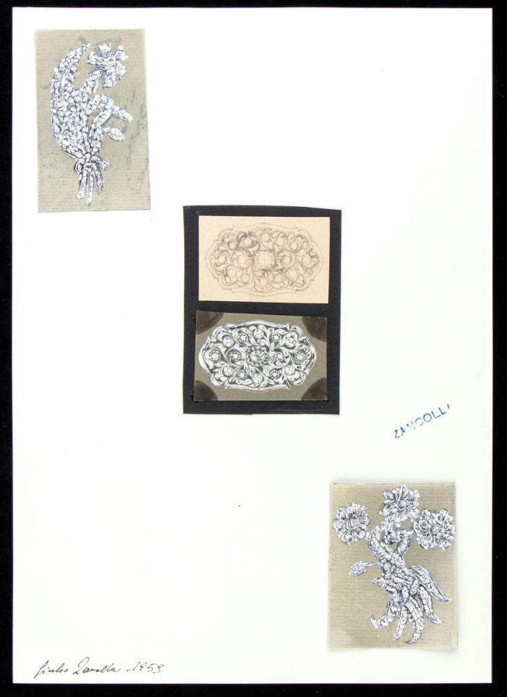 GIULIO ZANCOLLA Design for brooches (1 of 4)