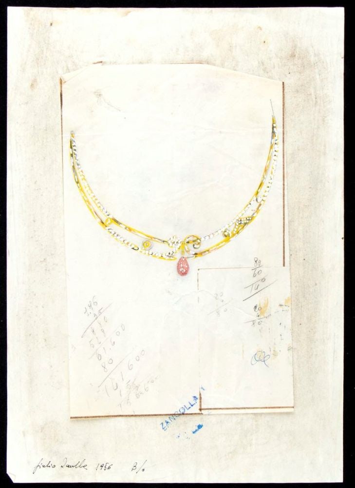 GIULIO ZANCOLLA Design for necklace (1 of 1)