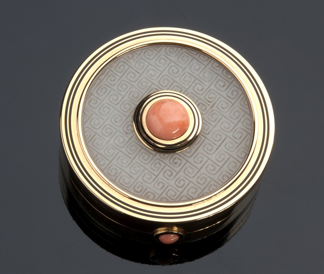 PETOCHI, ROME - 18K YELLOW GOLD, JADE, CORALS AND (1 of 1)