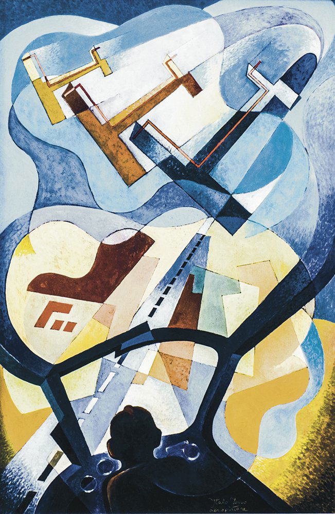 ITALO FERRO - Aeropittura, 20â€™s (1 of 1)