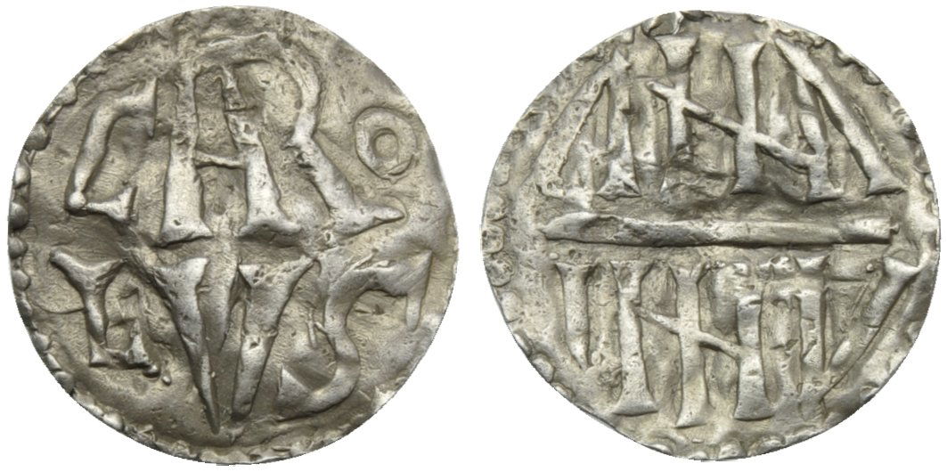 The Carolingians, Charlemagne (768-814), Denier, (1 of 1)