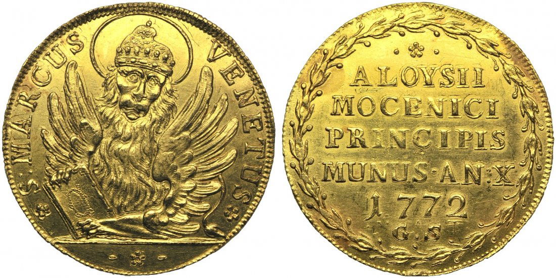 Venice, Alvise IV Mocenigo (1763-1778), Osella of 6 (1 of 1)