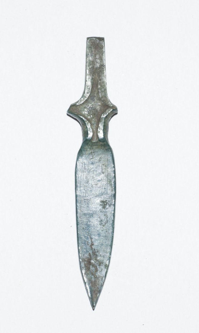 Etruscan bronze ex-voto spear-head 4th - 3rd century BC (1 of 1)