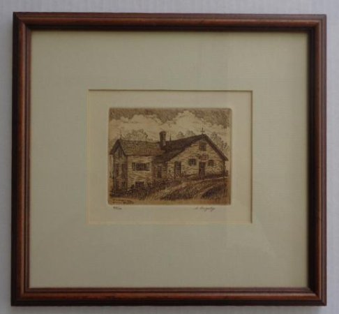 Signed Limited Edition Aquatint Etchings by Stephen Pug (1 of 5)