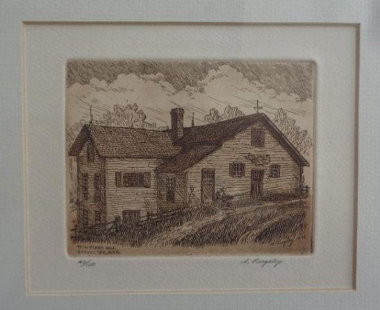 Signed Limited Edition Aquatint Etchings by Stephen Pug (1 of 7)