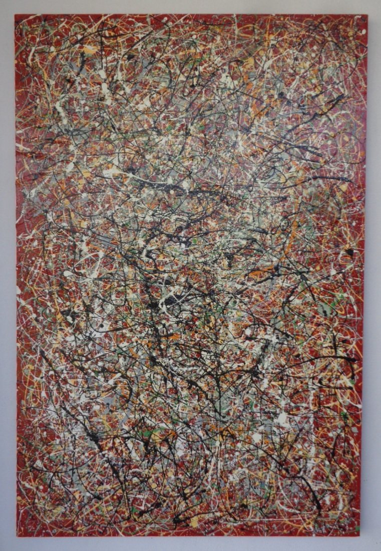 R Medina(1958 Ame)N York-Original Painting-Certificate (1 of 7)