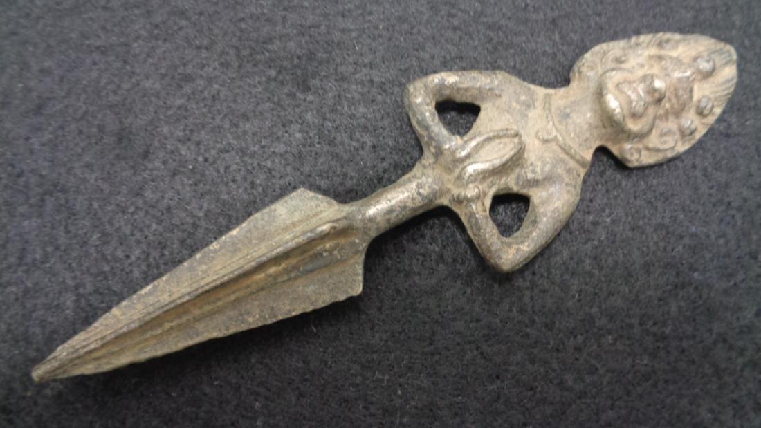 Antique Chinese Bronze Dagger (1 of 3)