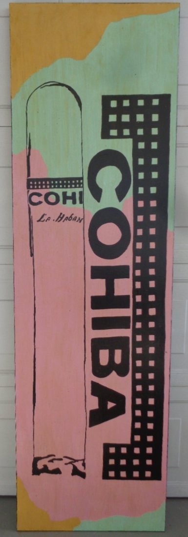 Cuban Cigar Huge Contemporary Modern Original Fine Art (1 of 6)