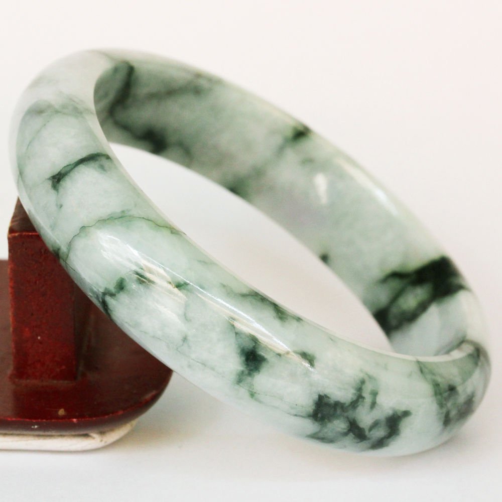 Natural Jadeite Bangle: 63 mm (1 of 1)