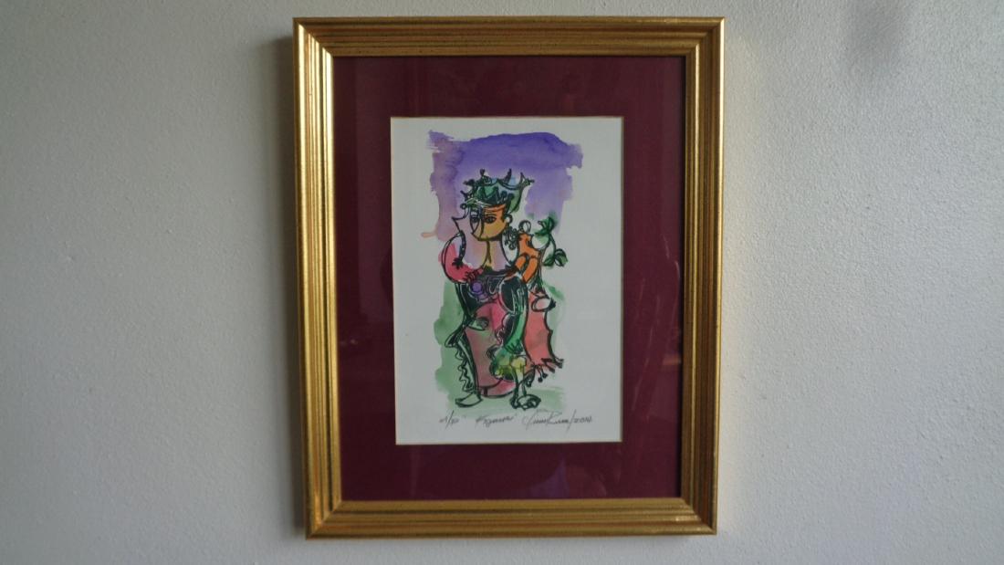 Cundo Bermudez (Sept 1914 Oct 2008)Illuminate Engraving (1 of 5)