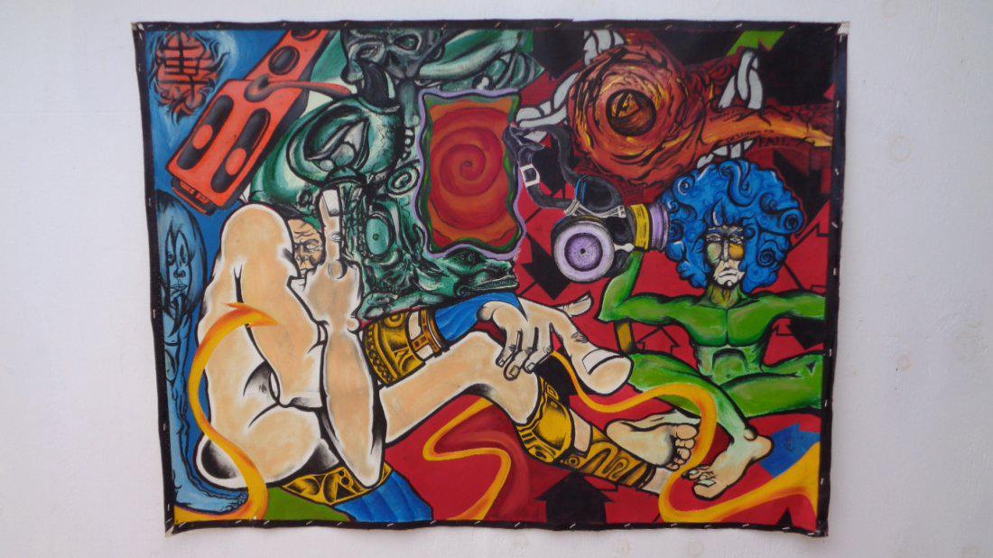 Born to Die Destine to Fail . LA Oil Street Urban Paint (1 of 5)