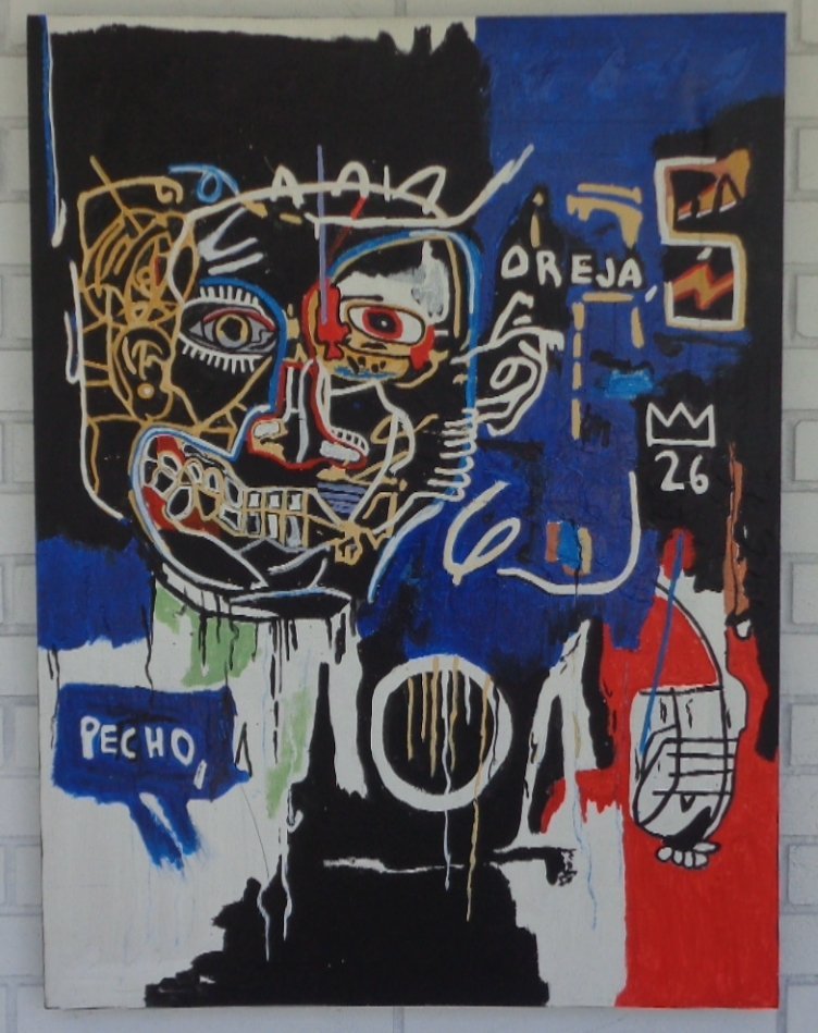 Large Contemporary Art-After Basquiat (1 of 1)
