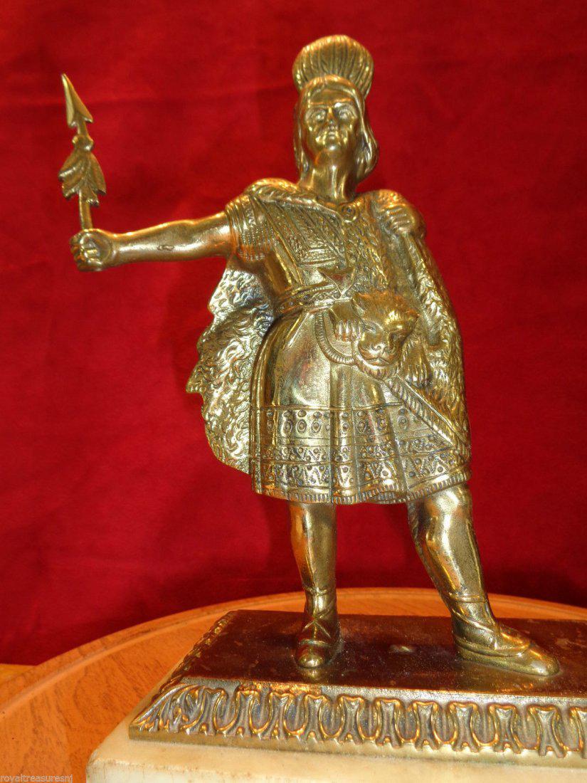 Vintage Bronze Statue Indian Chief Statue (1 of 1)