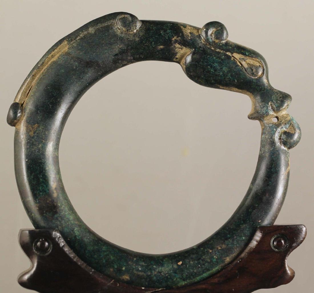 Antique Qing Chinese Bangle Bracelet - 58 mm (1 of 5)