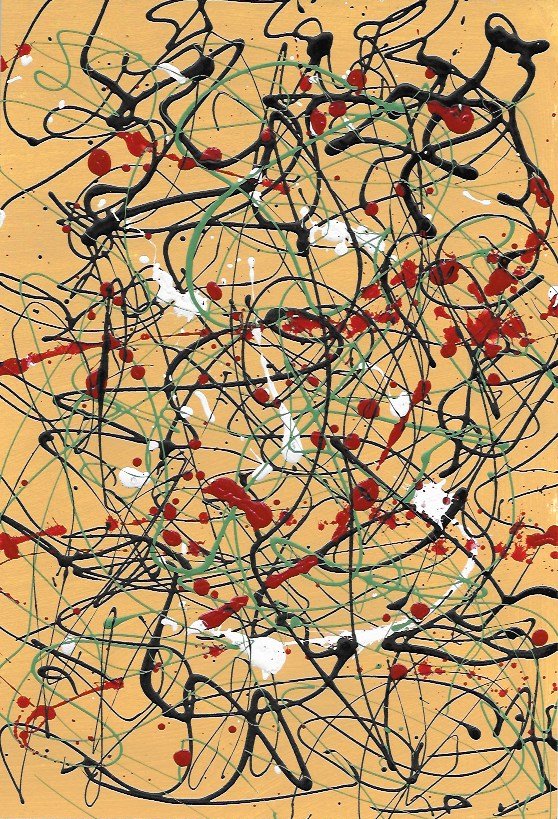 R Medina (Ame Born) N York - Original Signed Painting (1 of 2)