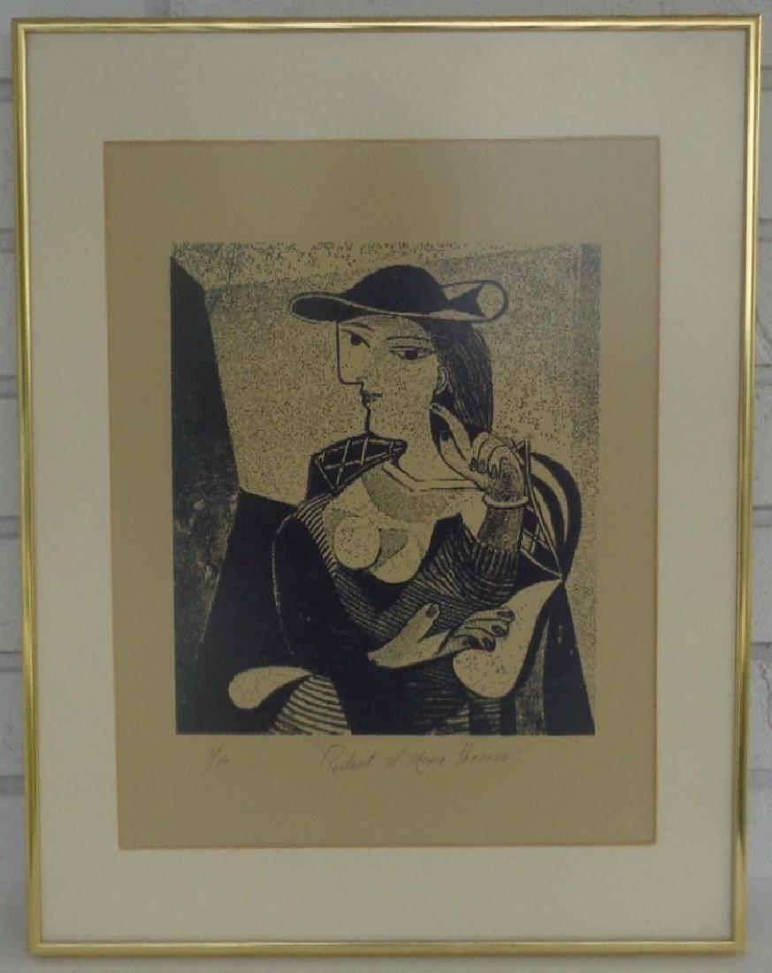 Pablo Picasso "Engraving Marie Therese" 3/26 Signed (1 of 3)