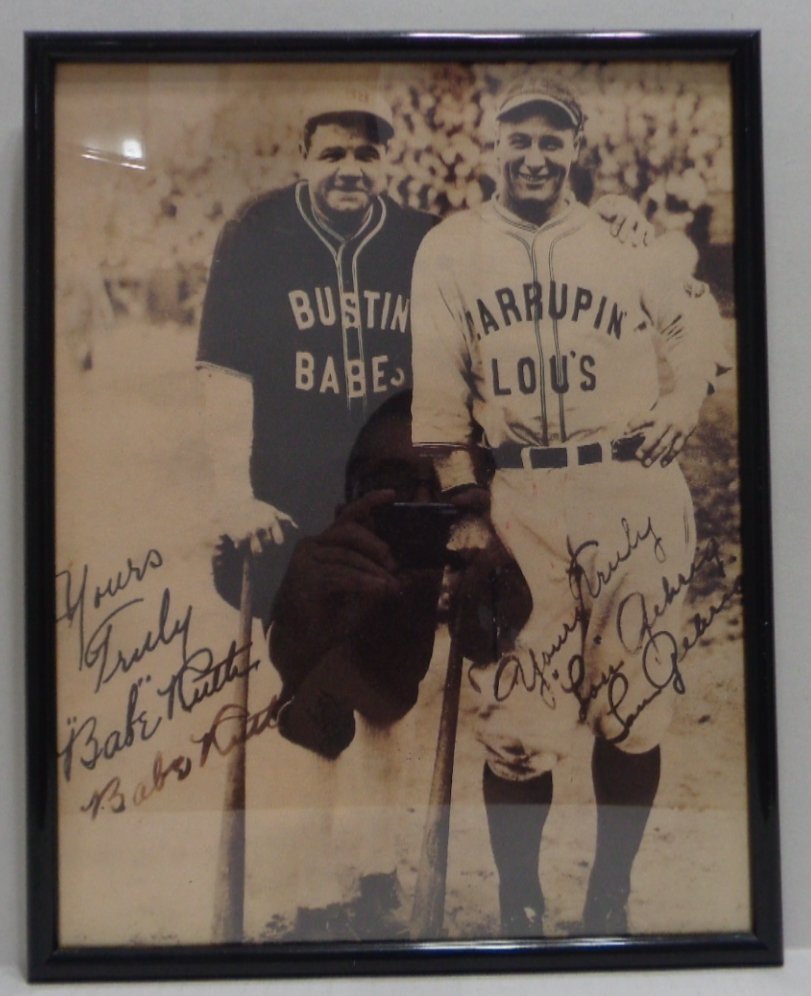Baby Ruth Signed Photo Print on paper. (1 of 3)